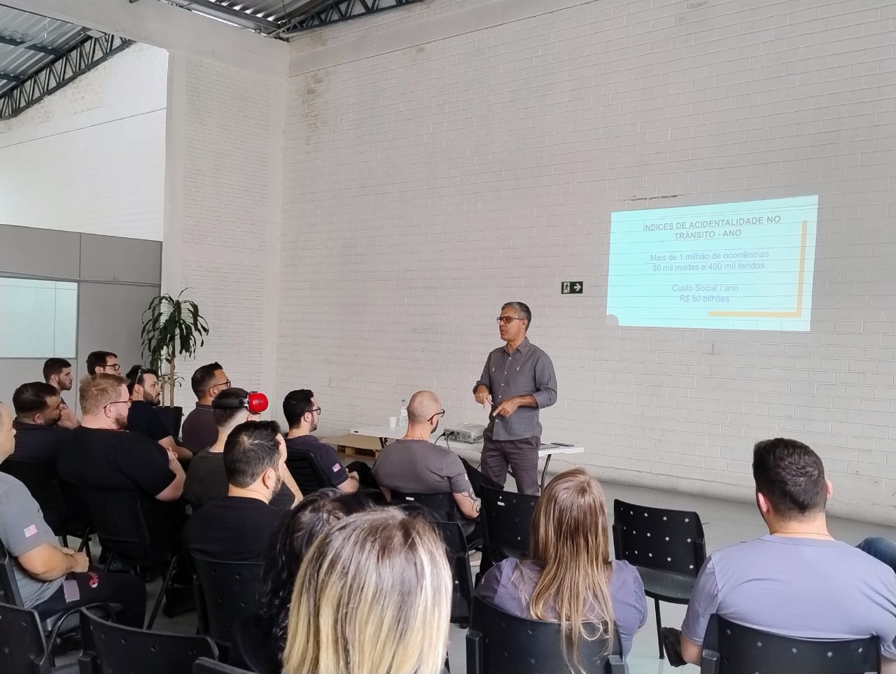 Palestra Segurança no Trânsito